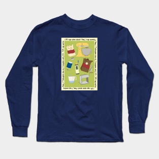 Pasta Recipe Long Sleeve T-Shirt